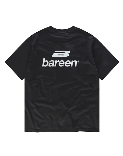 Bareen - Logo Box Fit T-shirt - Black